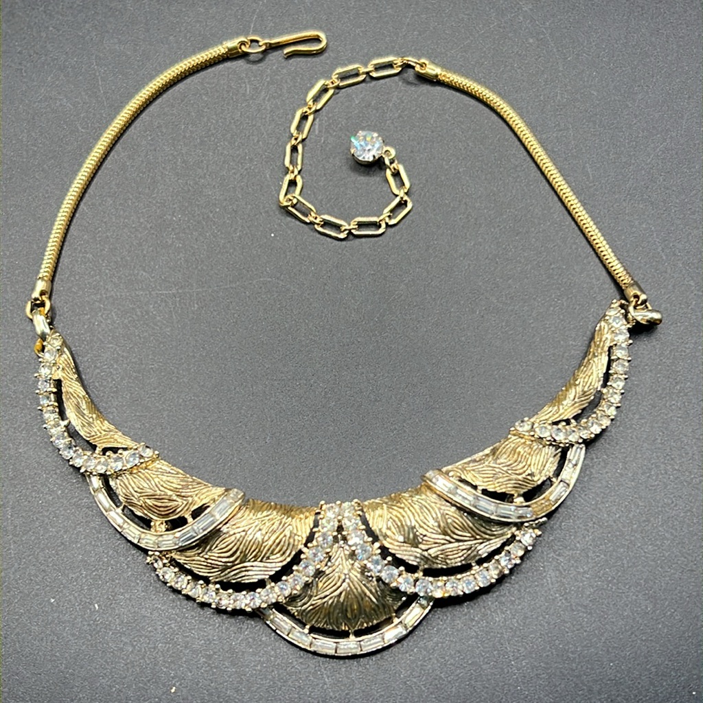 Gorgeous Corocraft Rhinestone Necklace